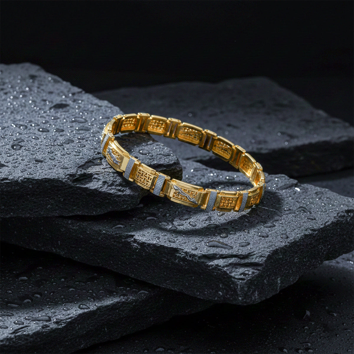 Titan Royal Pattern Bracelet jewellery product view 1