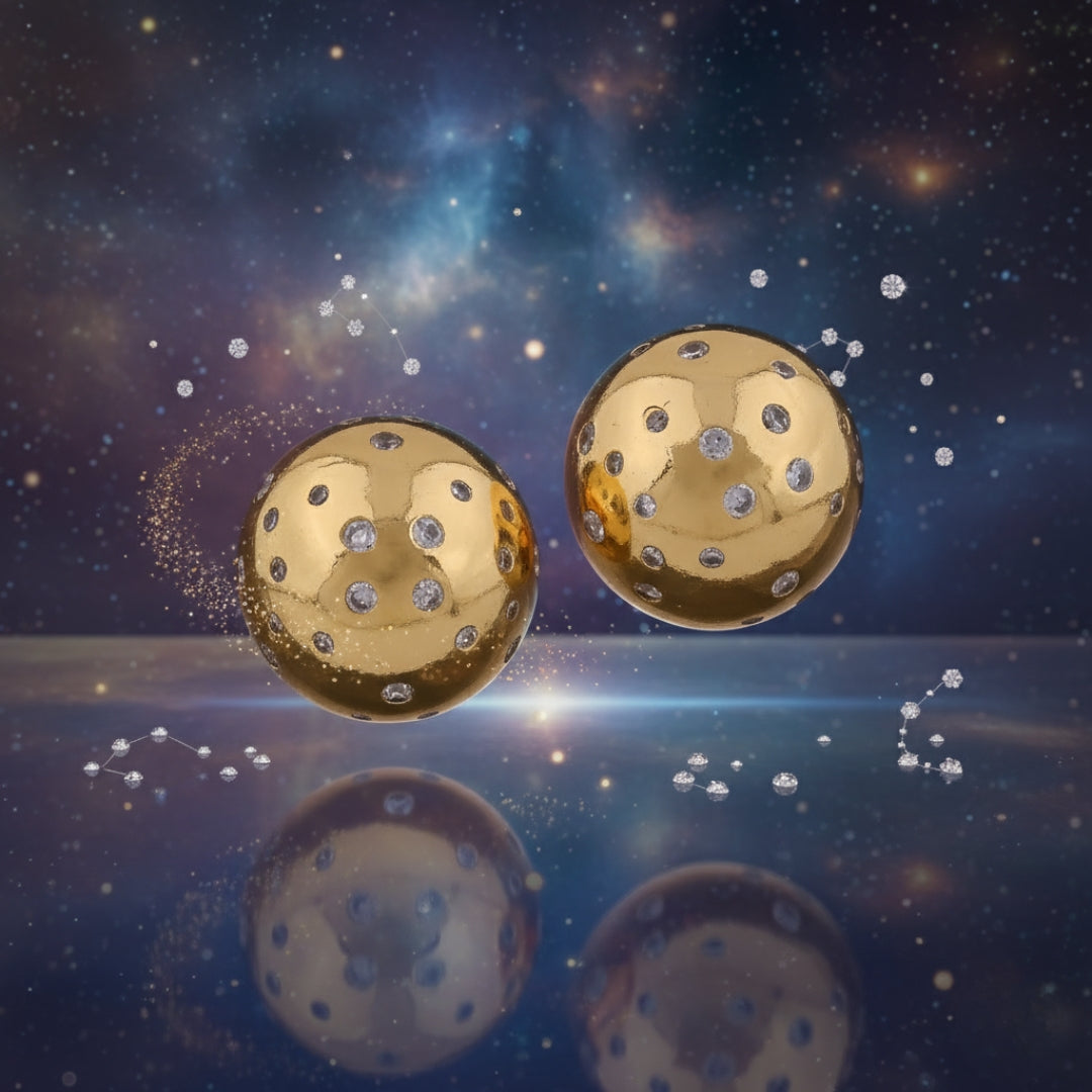 Dazzle Dot Earrings jewellery product view 4