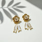 Aurelia Floral Grace Earrings jewellery product view 5