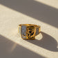 Om Power Gold Ring jewellery product view 3