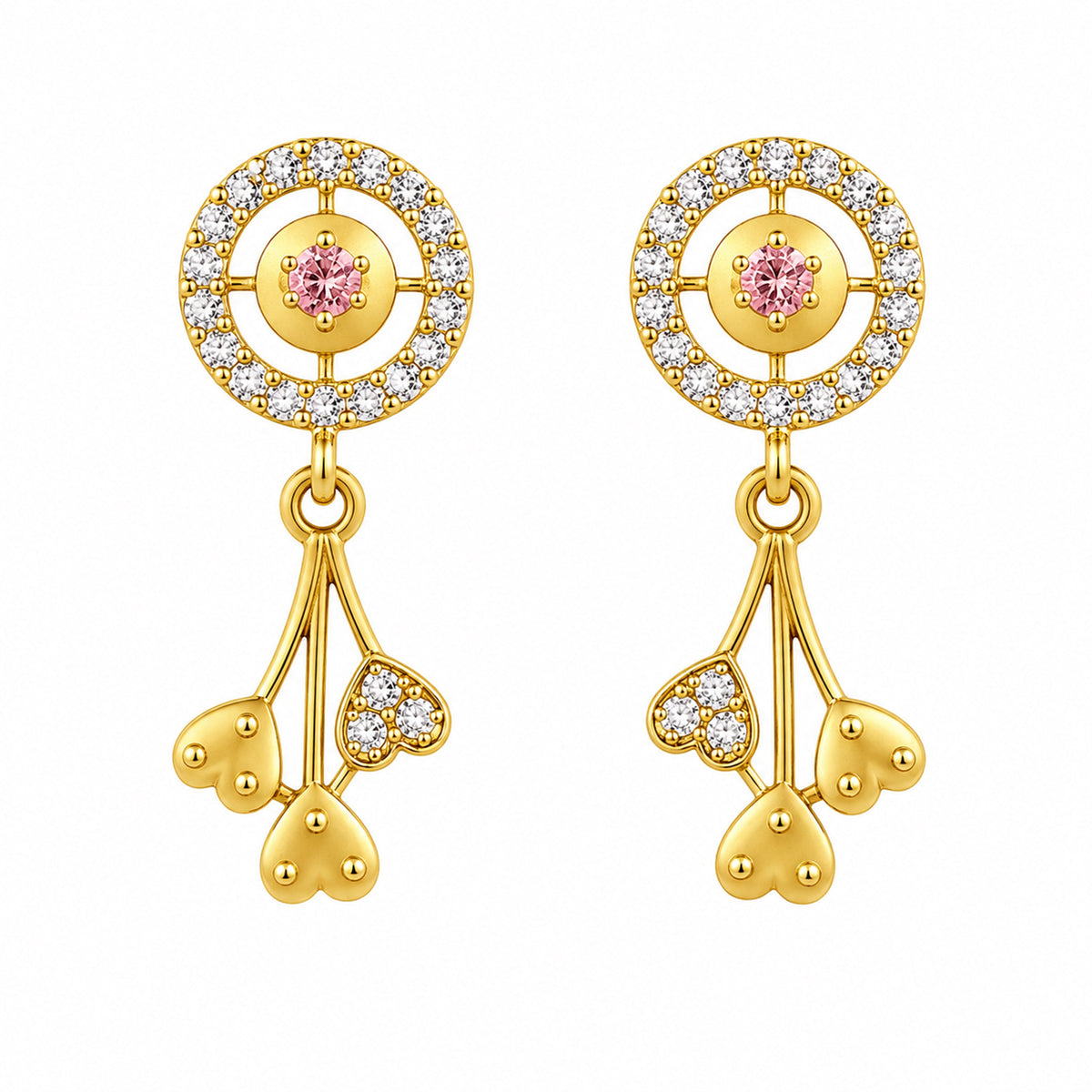 Chandni Bloom Earrings jewellery product view 2