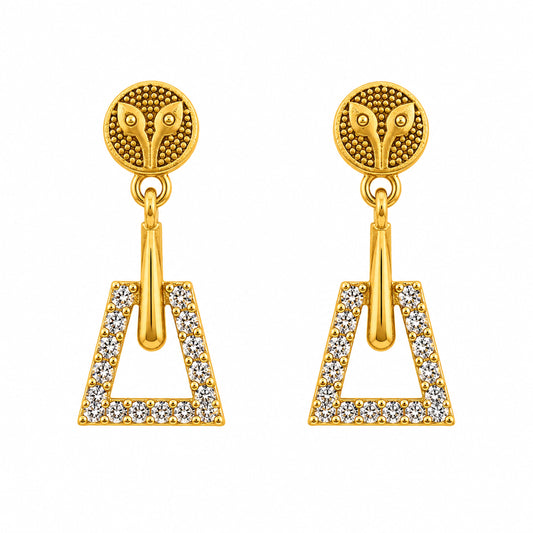 Nazakat Hoops Earings jewellery product view 2