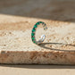 Prestige Green Stone Eternity Ring jewellery product view 2