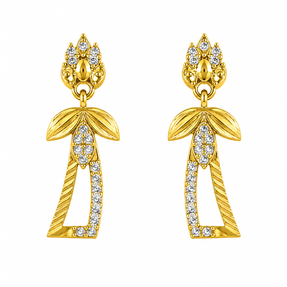 Meher Luxe Earrings jewellery product view 2