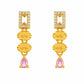Zarqa Drops Earrings jewellery product view 2
