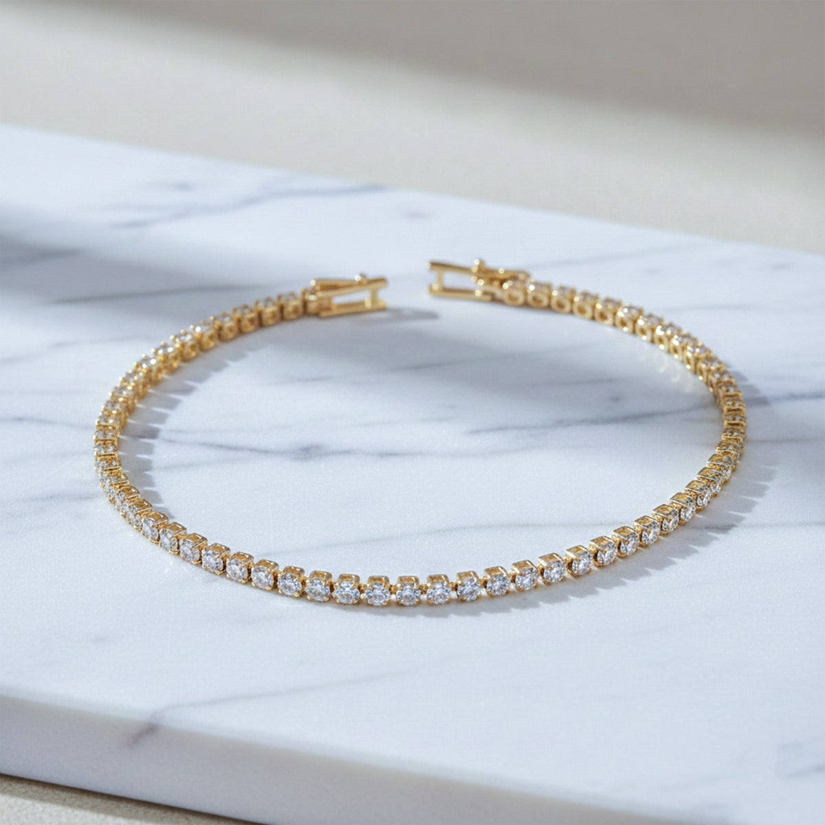 Luxpenny Imperial Glow Tennis Bracelet jewellery product view 3