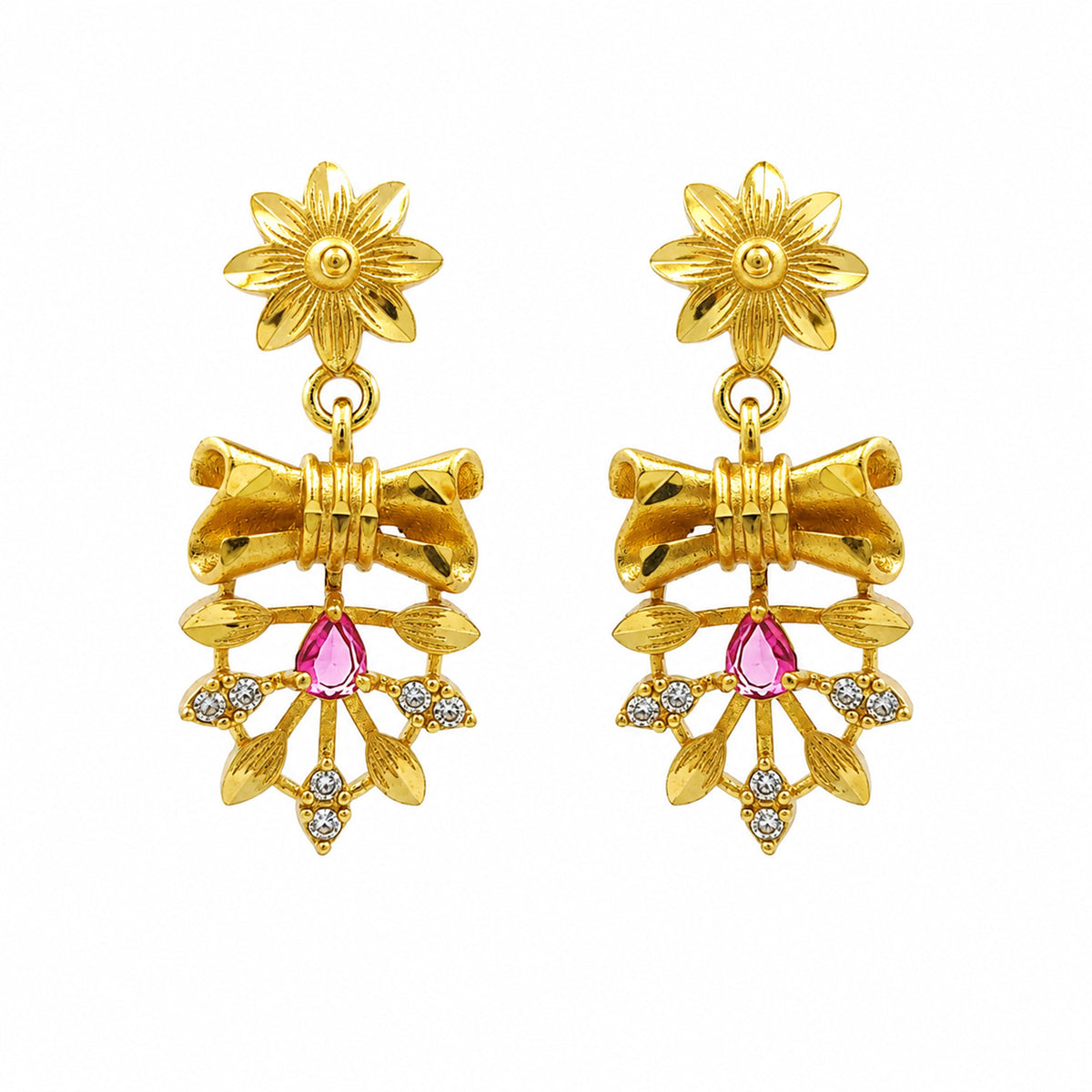 Gulnaar Charm Earrings jewellery product view 2