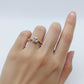 Majestic Pink Gemstone Halo Ring jewellery product view 4