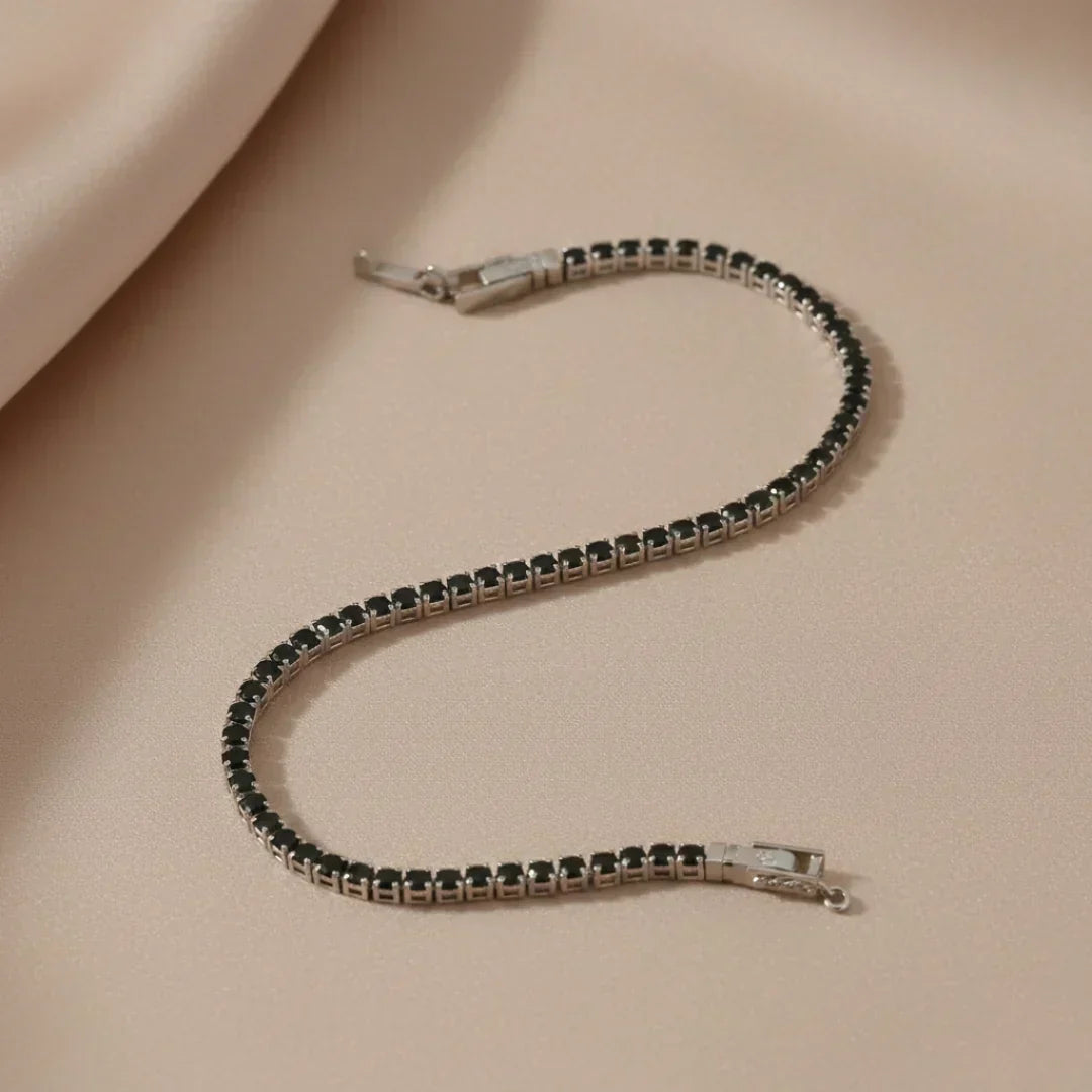 Azure Sapphire Tennis Bracelet jewellery product view 3