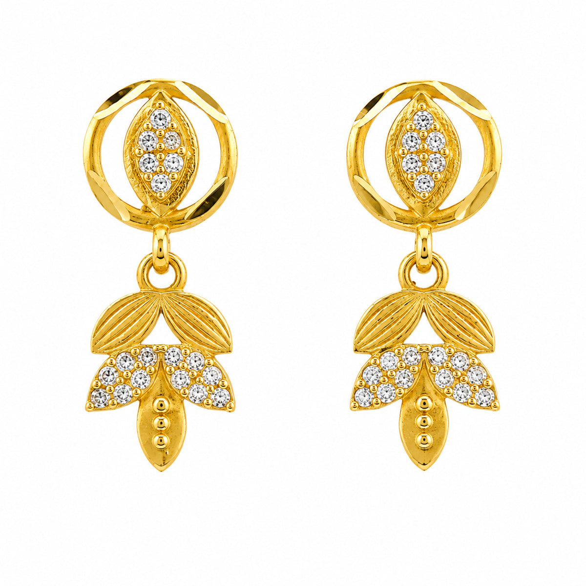 Rajsi Gulnaar Earrings jewellery product view 2