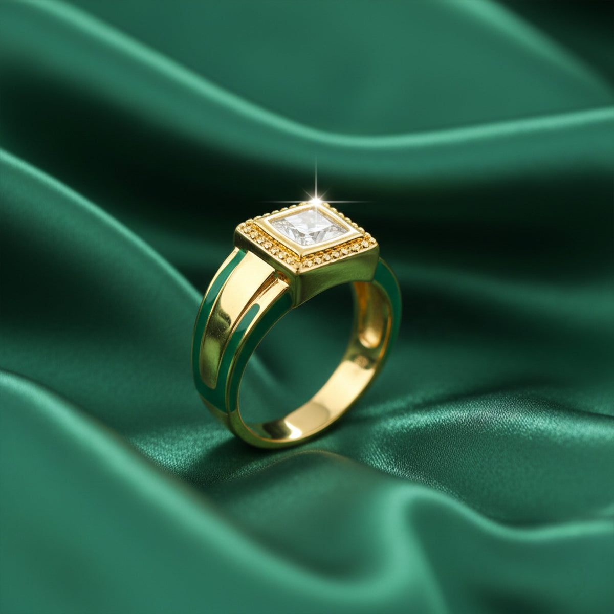Rajwada Crown Ring jewellery product view 4