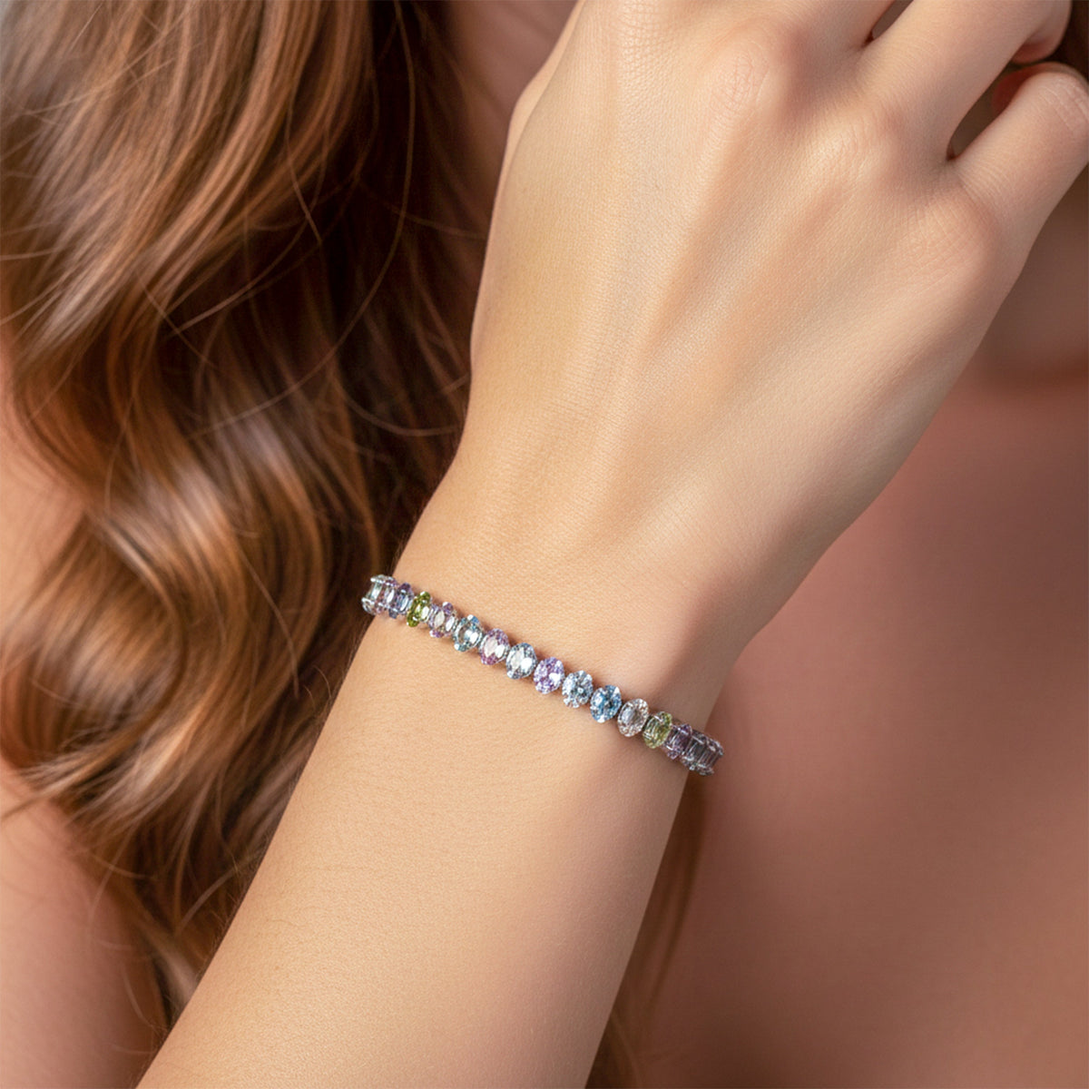 Prism Royale Luxury Gemstone Bracelet jewellery product view 5