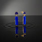 Royal Blue Opulence Earrings jewellery product view 3