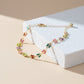 Luxe Multicolor Butterfly Charm Anklet jewellery product view 1