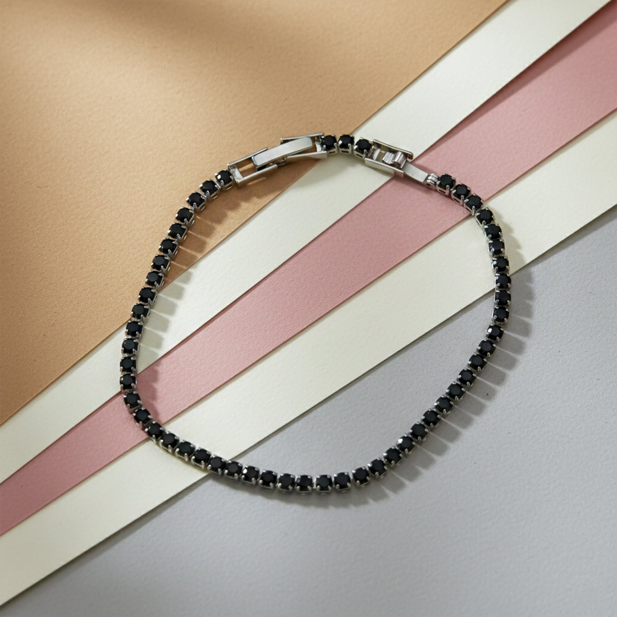 Eclipse Elegance Tennis Bracelet jewellery product view 1