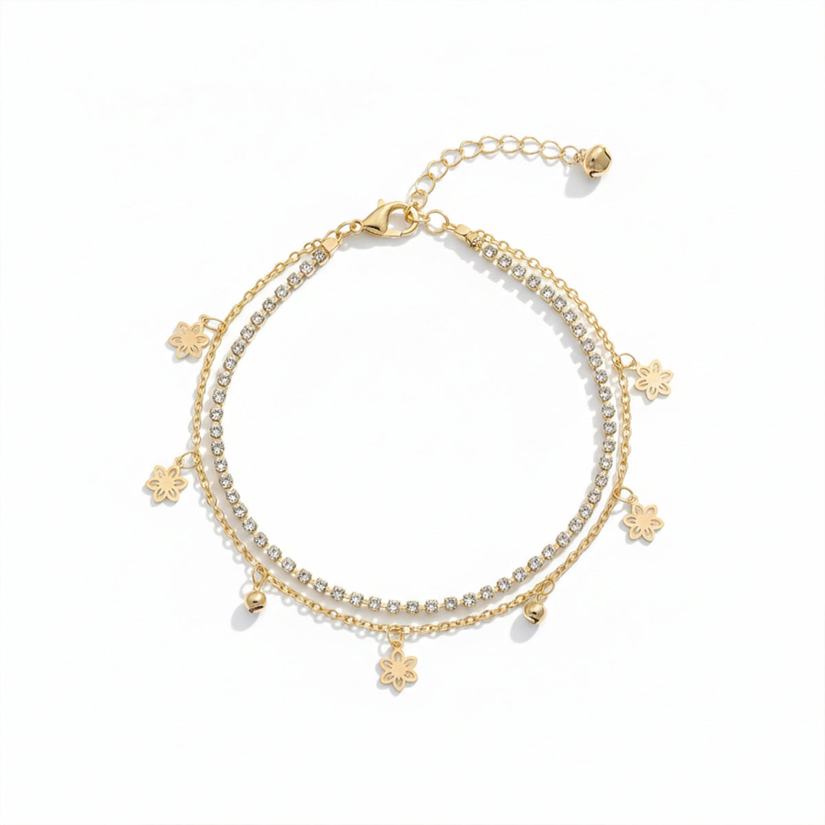 Aura Flora Premium Anklet jewellery product view 5