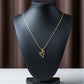 Romantic Gold Heart Pendant Necklace jewellery product view 5