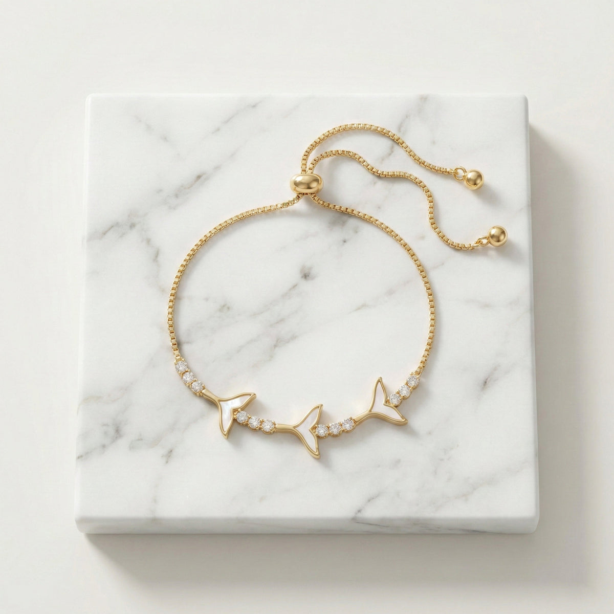Aurora Wings Gold Bracelet jewellery product view 6