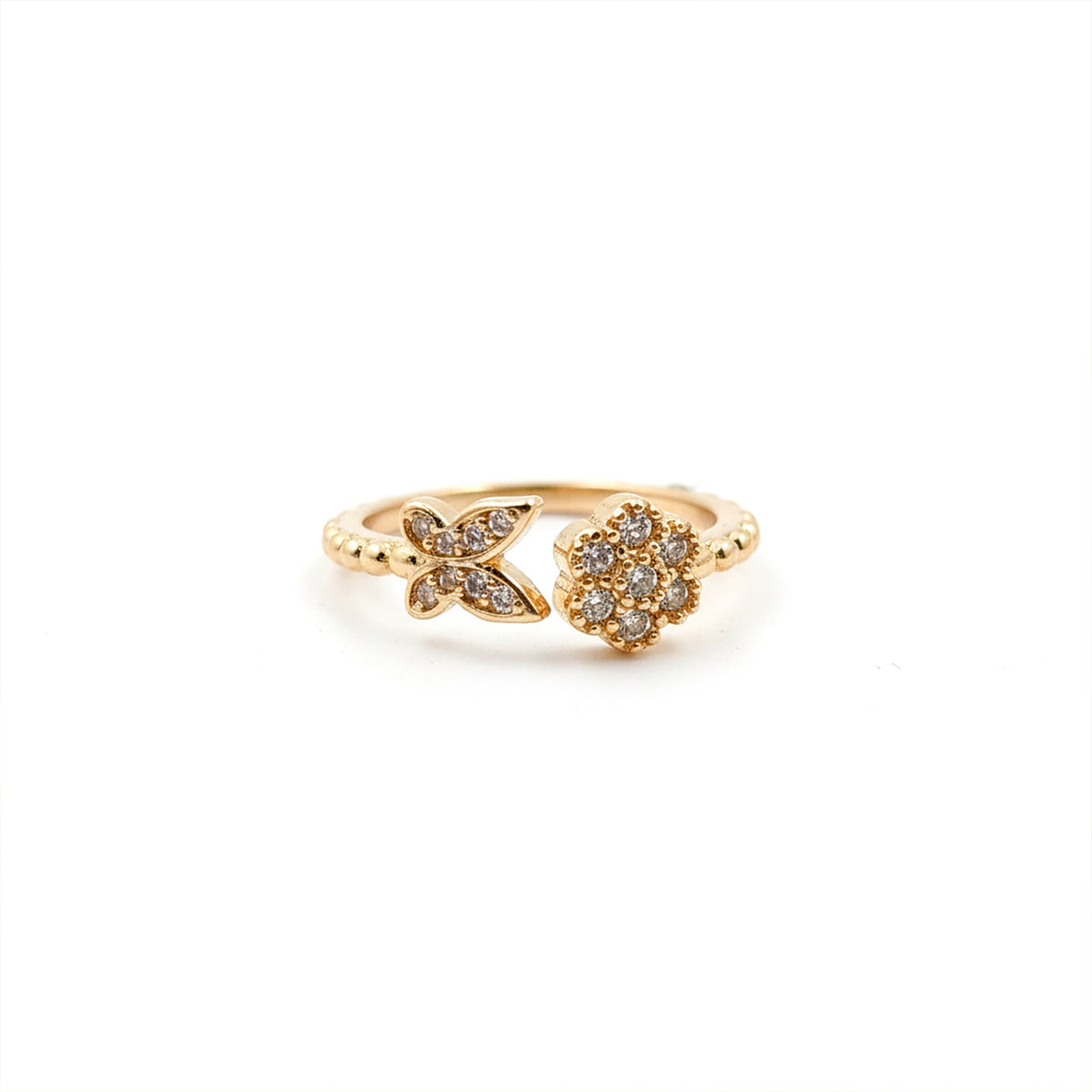 Butterfly Bloom Diamond Ring jewellery product view 5