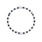 Obsidian Glow Diamond Tennis Bracelet jewellery product view 6