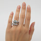 Veloura Emerald Pave Diamond Ring jewellery product view 3