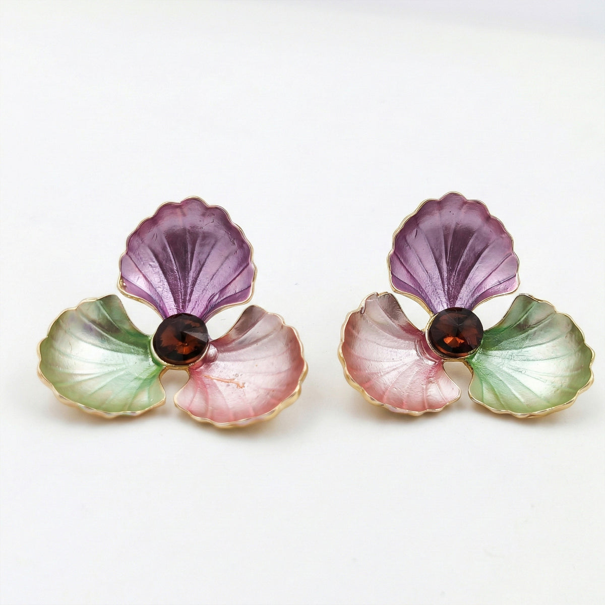 Pastel Bloom Luxe Earrings jewellery product view 6