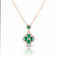 Suhasini Emerald Envy Necklace jewellery product view 5