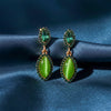 Green Radiance Drop Earrings jewellery product view 1