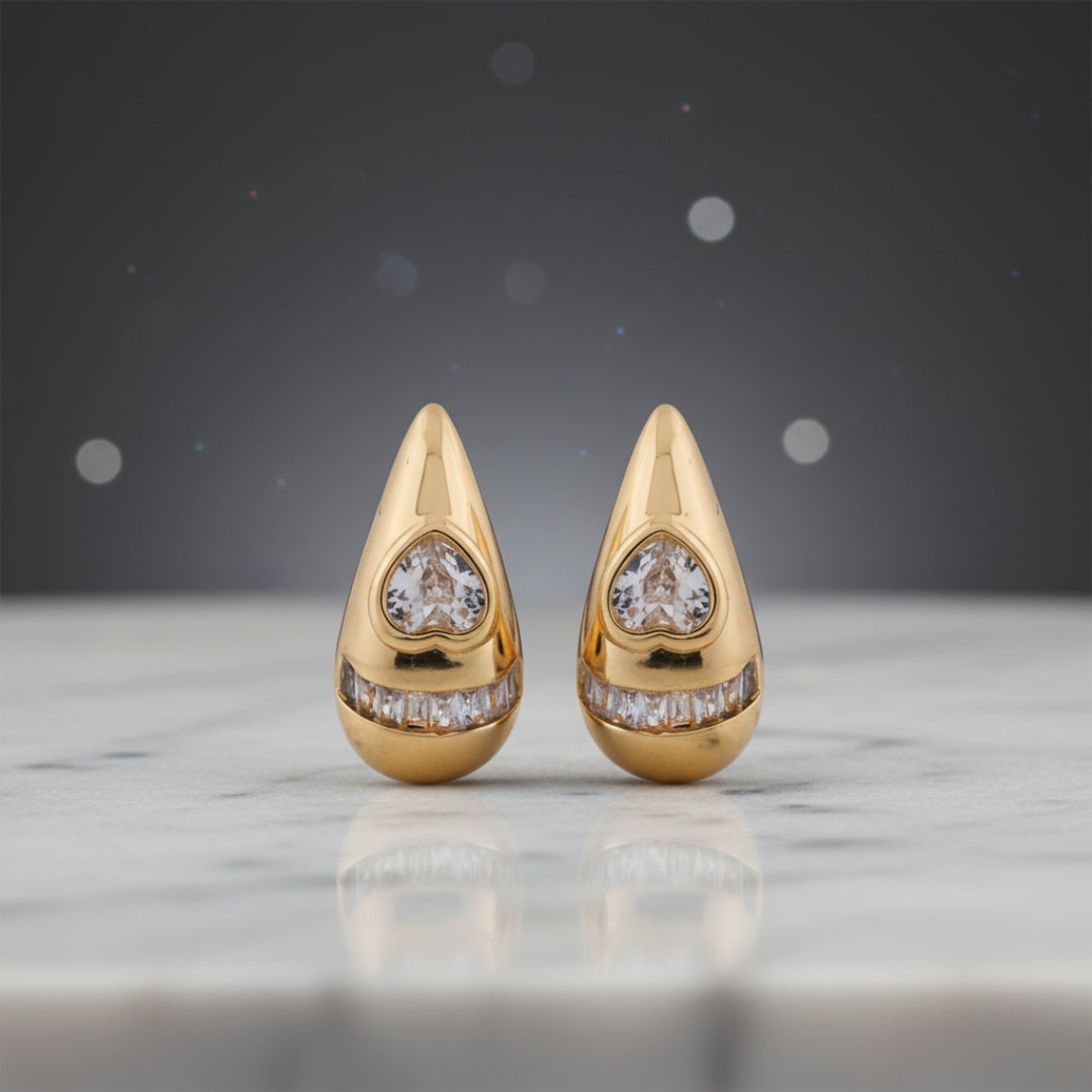 Water Drop Earring jewellery product view 5