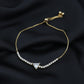 Trinity Diamond Triangle Bracelet jewellery product view 4