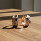 Resin Gems Earrings jewellery product view 4