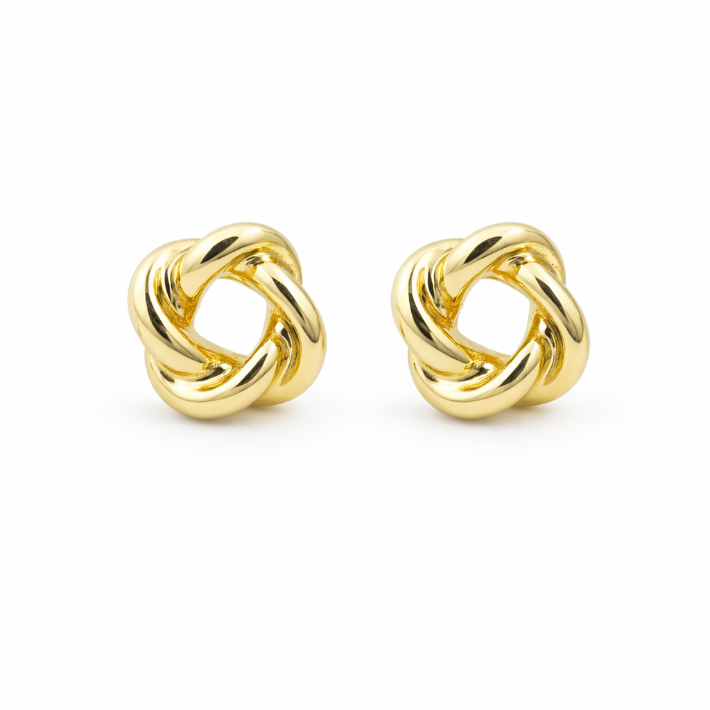 Classic Interlock Knot Earrings jewellery product view 5