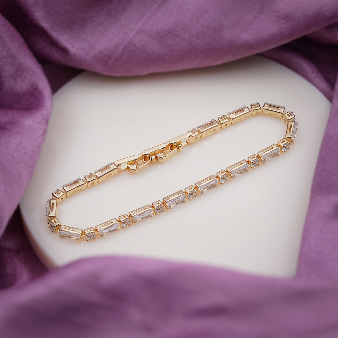 LuxeLine Tennis Bracelet jewellery product view 3