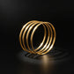 Classic Slim Gold Bangles jewellery product view 4