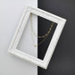 Luxpenny Dual Layer Gold Heart Necklace jewellery product view 5