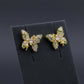 Emerald Flutter Luxe Earrings jewellery product view 3