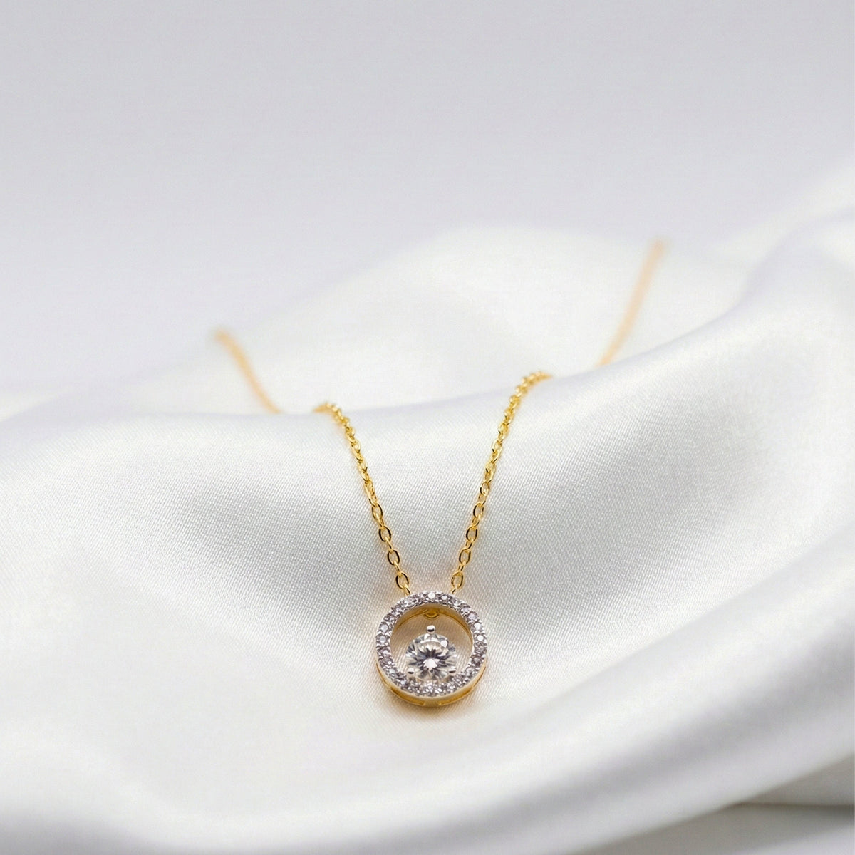 Saanvi Daimond Necklace jewellery product view 4