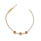 Majestic Ruby Halo Tennis Bracelet jewellery product view 6