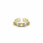 Aurora Sparkle Gold Ring jewellery product view 5