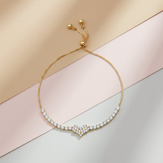 Dazzle Crown Zircon Bracelet jewellery product view 1