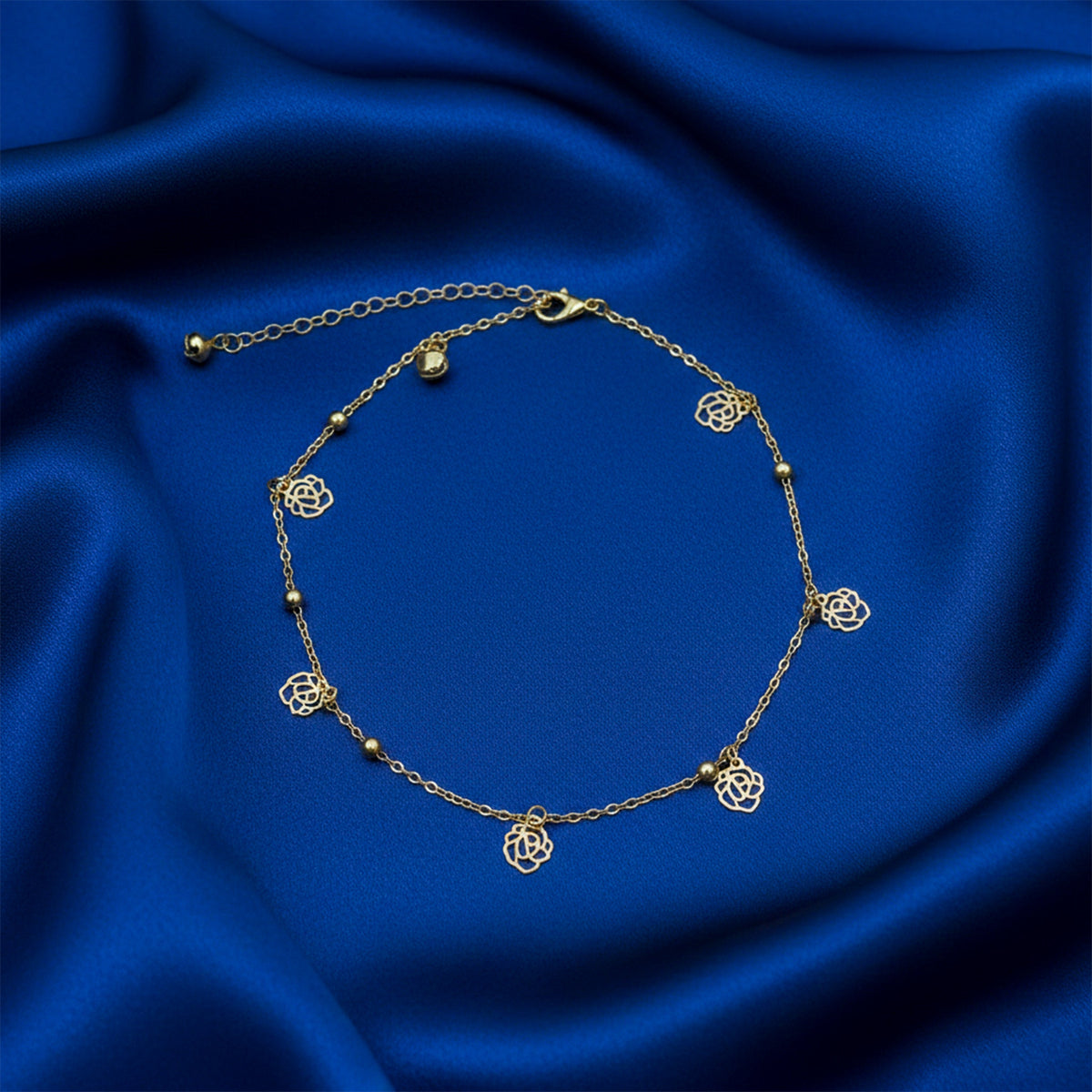 Divine Blossom Anklet jewellery product view 5