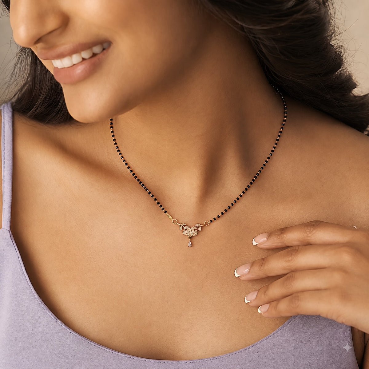 Pushpa Mangalsutra jewellery product view 2