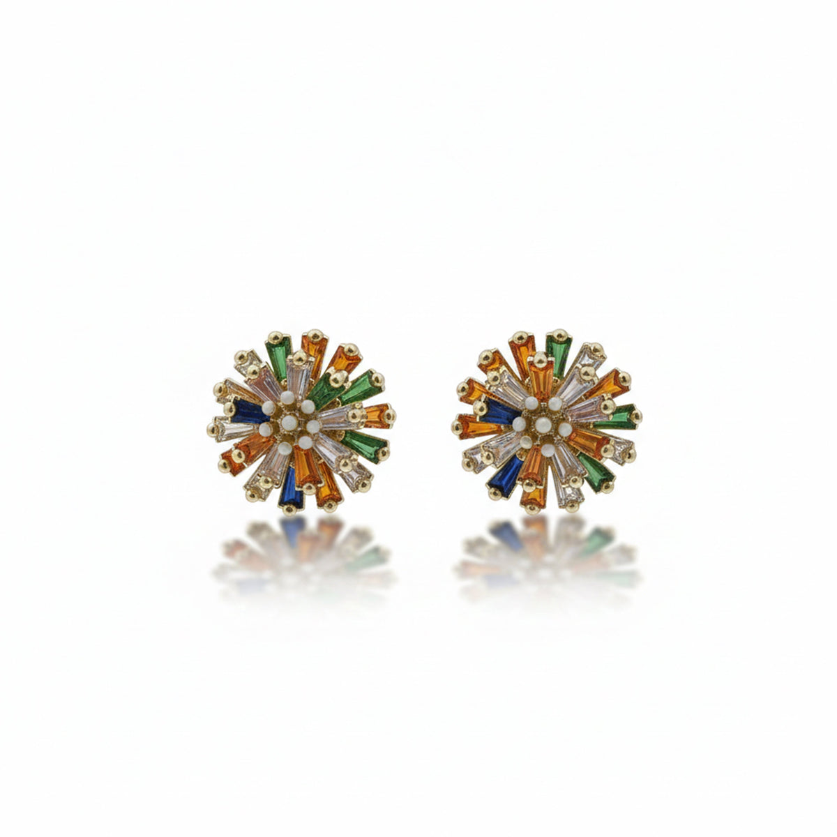 Radiant Luxe Stud Earrings jewellery product view 6
