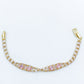 Celeste Pink Sapphire X-Link Diamond Bracelet jewellery product view 6