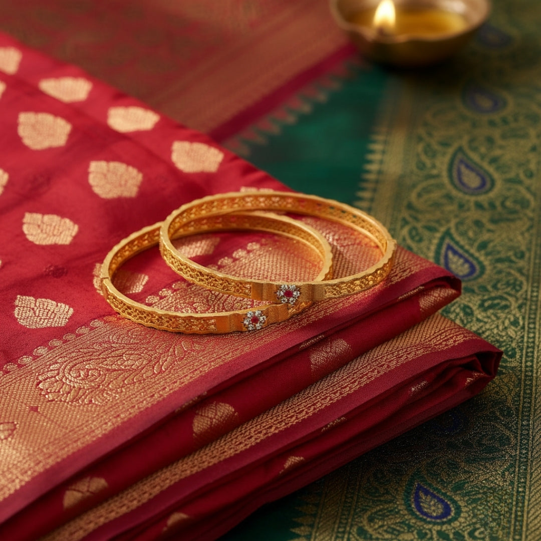 Rani Glow Bangles jewellery product view 1