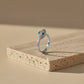 Veloura Emerald Pave Diamond Ring jewellery product view 4