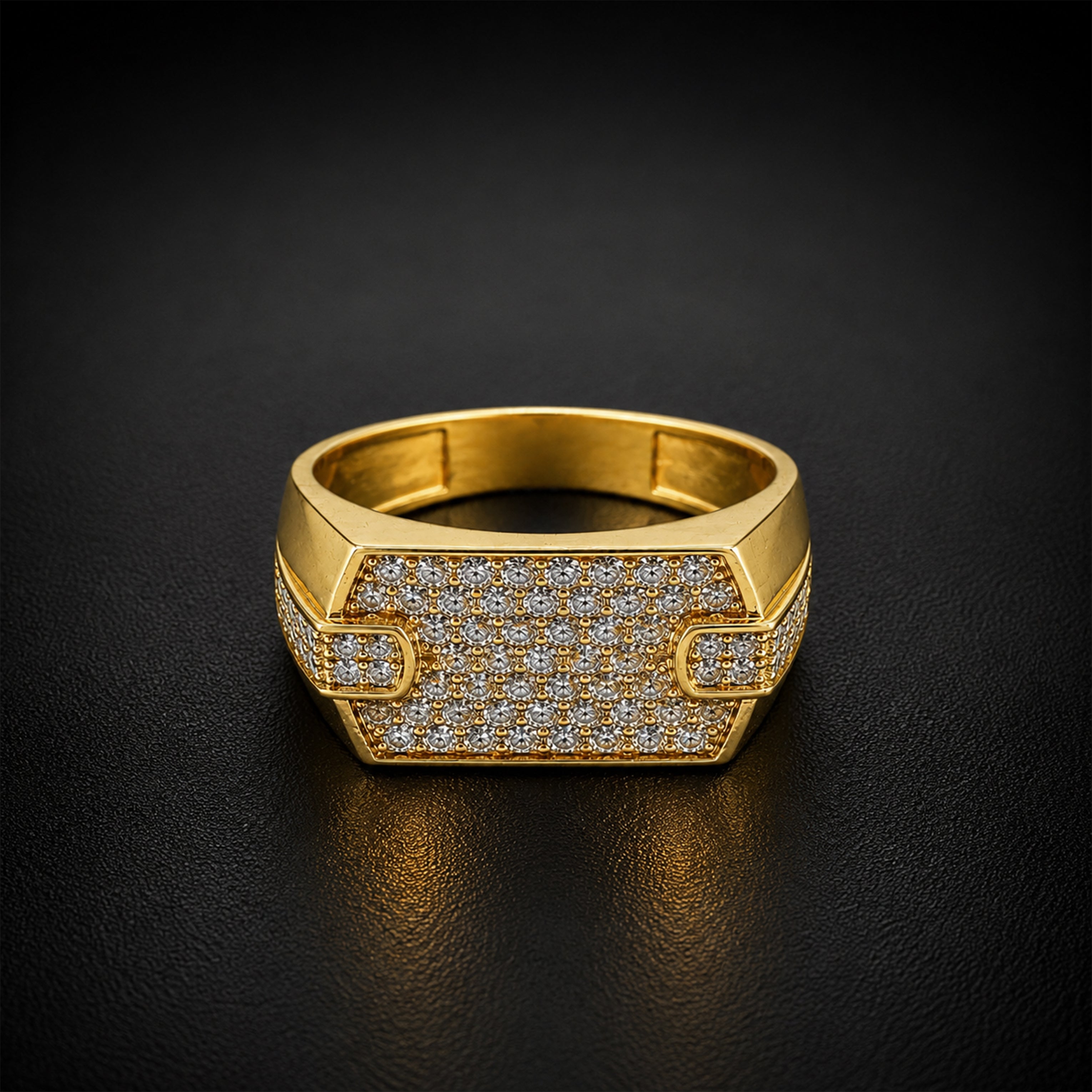 Creston Gold Ring jewellery product view 1