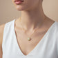 Golden Blossom Pearl Pendant Necklace jewellery product view 4