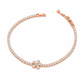 AuraBloom Diamond Chain Bracelet jewellery product view 4