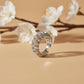 Luxe Pave Diamond Open Band Ring jewellery product view 2